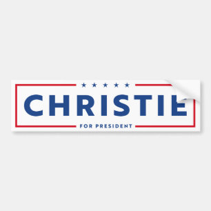 ADESIVO PARA CARRO CHRIS CHRISTIE 2024