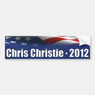 Adesivo Para Carro Chris Christie para o presidente