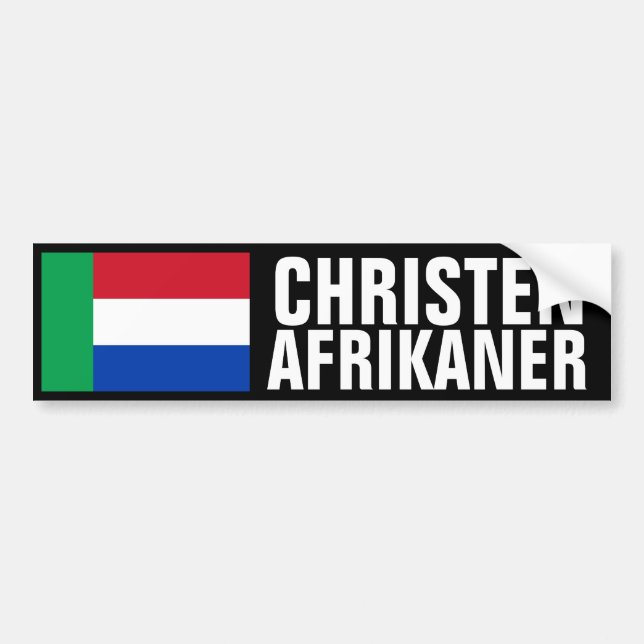 Adesivo Para Carro Christen o Afrikaner (Frente)