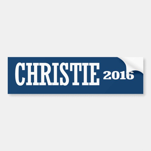 ADESIVO PARA CARRO CHRISTIE 2016 (Frente)