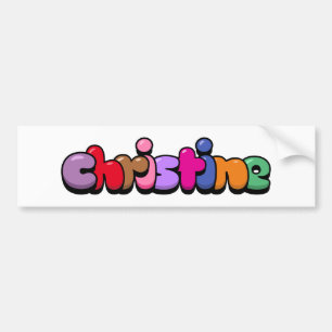 Adesivo Para Carro Christine