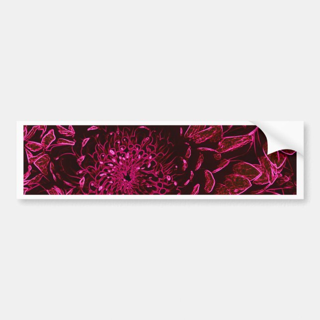 Adesivo Para Carro Chrysanthemum (Frente)