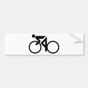 Adesivo Para Carro ciclagem competindo a bicicleta
