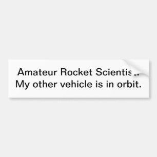 Adesivo Para Carro Cientista de Rocket: autocolante no vidro traseiro