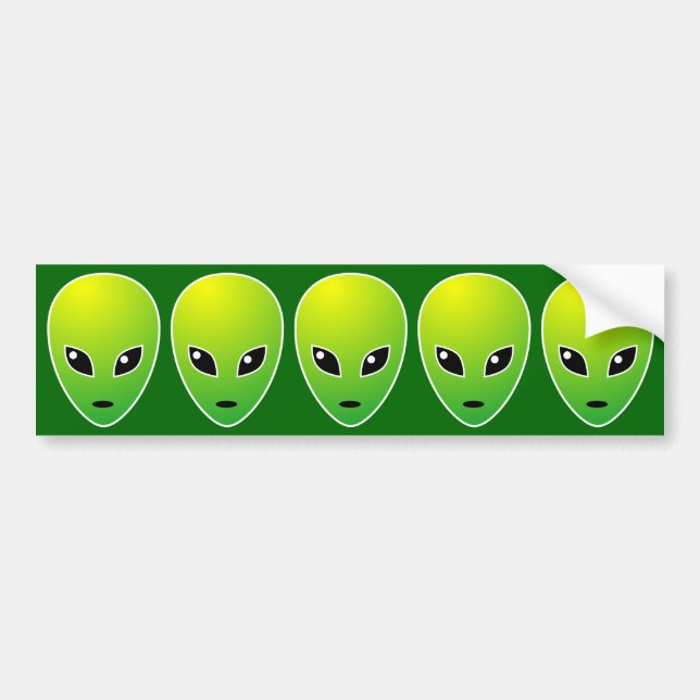 Adesivo Para Carro Cinco ETs - em verde (Frente)