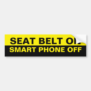 ADESIVO PARA CARRO CINTO DO BANCO NO TELEFONE INTELIGENTE DESLIGADO