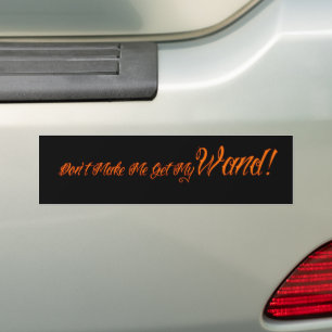 Adesivo Para Carro Citação do Halloween Witchy