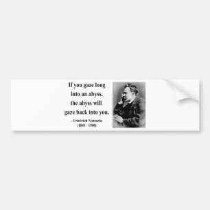 Adesivo Para Carro Citações 4b de Nietzsche