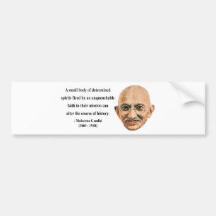 Adesivo Para Carro Citações 6b de Gandhi