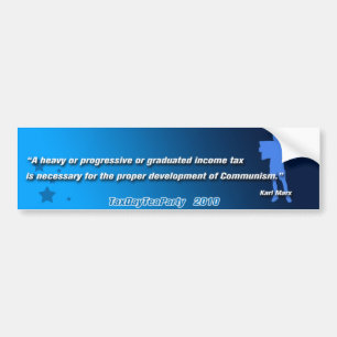 Adesivo Para Carro Citações Bumpersticker de Karl Marx