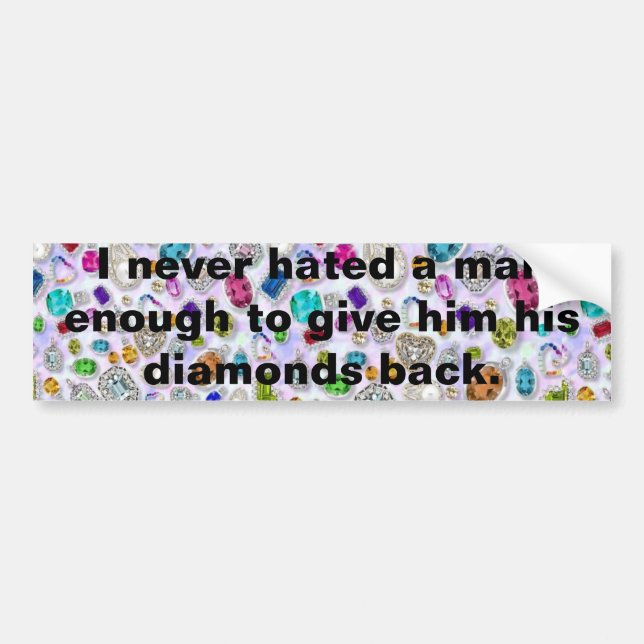 Adesivo Para Carro Citações engraçadas dos homens (Frente)