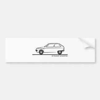 Adesivo Para Carro Citroën Visa Citroen Visa