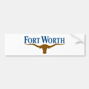 Adesivo Para Carro City Flag of Fort Worth (Texas)