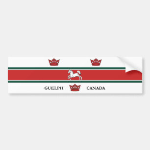 Adesivo Para Carro City Flag of Guelph (Ontário, Canadá)