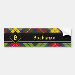 Adesivo Para Carro Clan Buchanan Tartan
