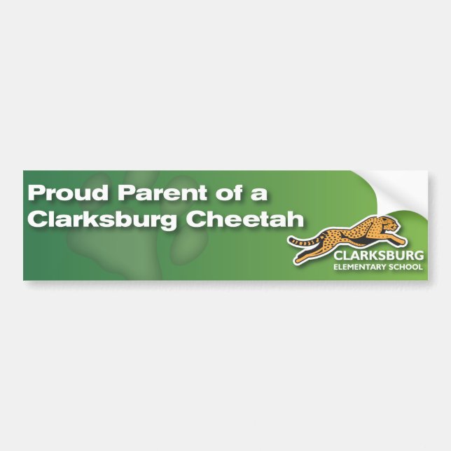 Adesivo Para Carro Clarksburg Bumpersticker (Frente)