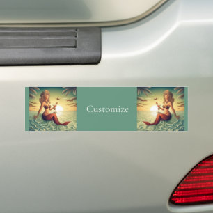 Adesivo Para Carro Classy Martini Mermaid Thunder_Cove