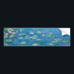 Adesivo Para Carro Claude Monet - Lírios Água 1906<br><div class="desc">Lírios de Água (Ninfas) - Claude Monet,  Óleo na Canvas,  1906</div>