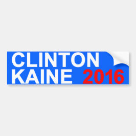 Adesivo Para Carro Clinton Kaine 2016