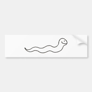 Adesivo Para Carro Cobra ou sem-fim - a lápis logotipo do