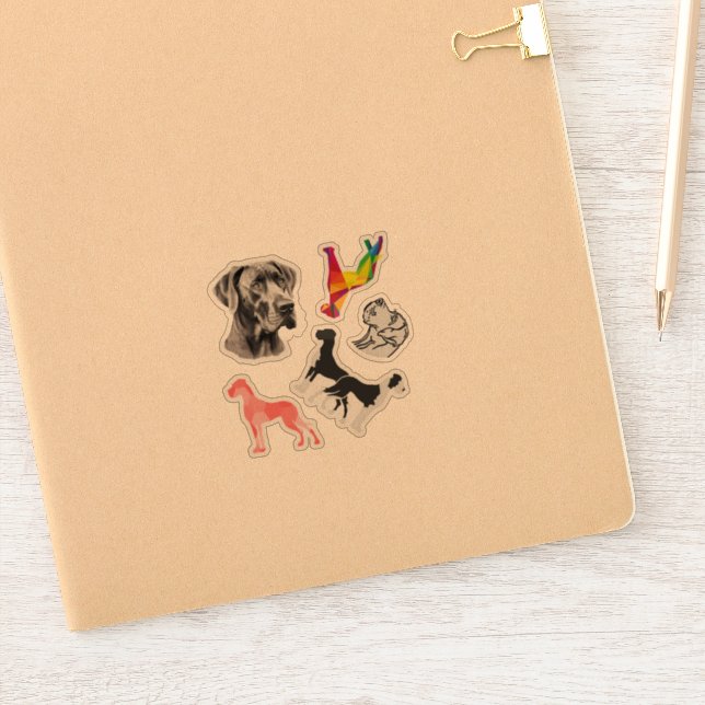 Adesivo para carro Coleção Great Dane (Notebook)