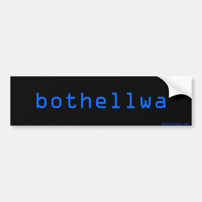 Adesivo Para Carro colisão do bothellwa (Frente)