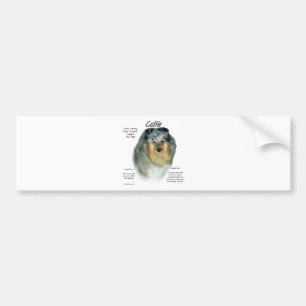 Adesivo Para Carro Collie (mácula bruta) Design de História