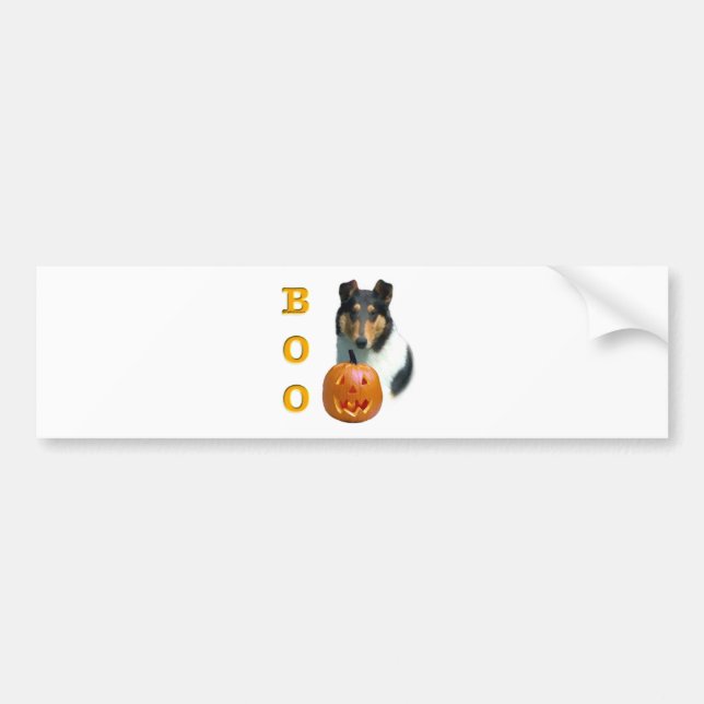 Adesivo Para Carro Collie (suave) Boo (Frente)