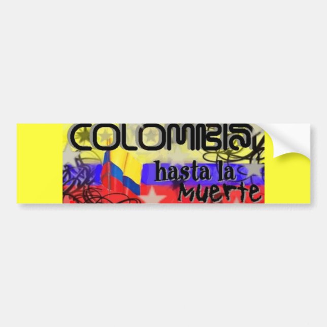 ADESIVO PARA CARRO COLÔMBIA (Frente)