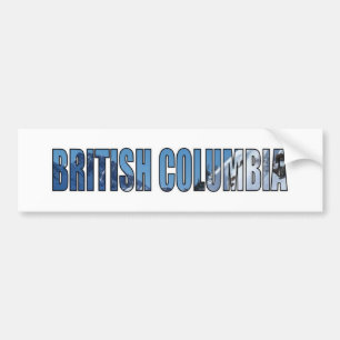 Adesivo Para Carro Columbia Britânica