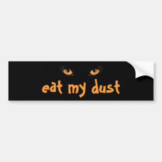 Adesivo Para Carro coma meu bumpersticker da poeira