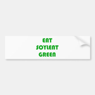 Adesivo Para Carro Coma o verde de Soylent