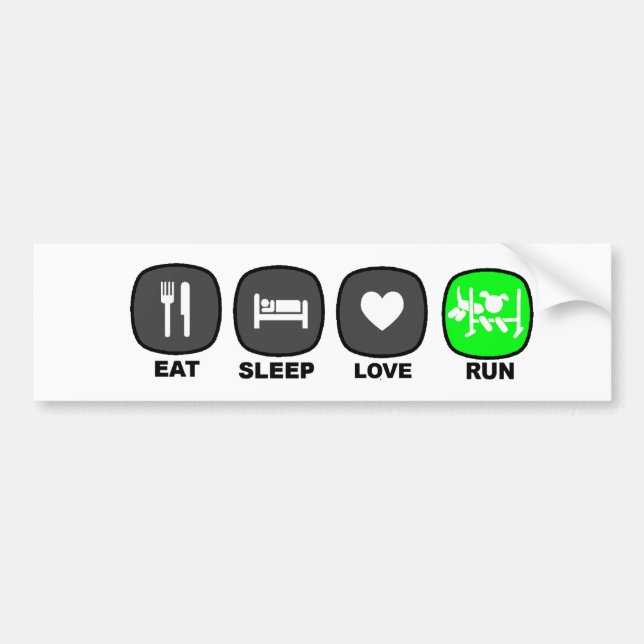 Adesivo Para Carro Coma. Sono. Amor. Funcionamento. Verde (Frente)