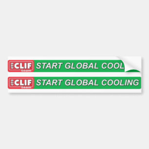 Adesivo Para Carro Comece o logotipo superior refrigerando global do