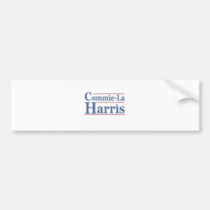 Adesivo Para Carro Commie-La Harris 2024 Funny Anti Kamala Harris