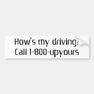 Adesivo Para Carro Como é minha condução
