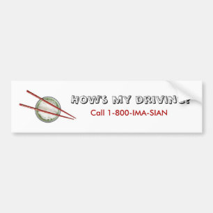Adesivo Para Carro Como meu está conduzindo?