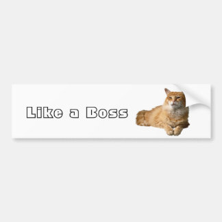Adesivo Para Carro Como um chefe