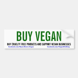 ADESIVO PARA CARRO COMPRE O VEGAN