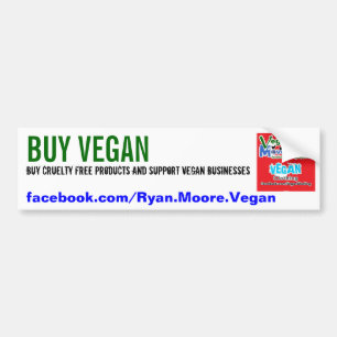 ADESIVO PARA CARRO COMPRE O VEGAN 2