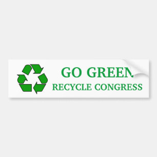 Adesivo Para Carro Congresso do reciclar
