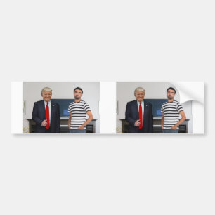 Adesivo Para Carro Conheceu o Presidente Donald Trump  Adicione Sua F