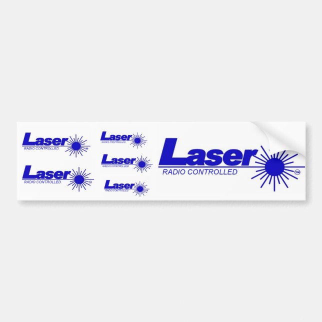 Adesivo Para Carro Conjunto de Stickers Laser n°2 (Frente)