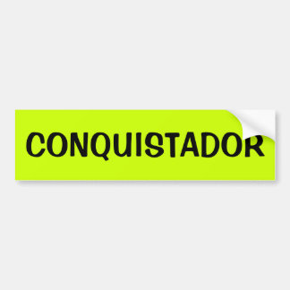 ADESIVO PARA CARRO CONQUISTADOR