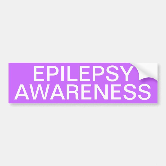 Adesivo Para Carro Consciência da epilepsia (Frente)