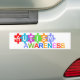 Adesivo Para Carro Consciência do autismo (On Car)