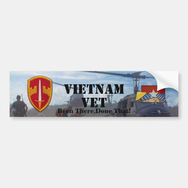 Adesivo Para Carro Conselheiros militares Vietnam Nam de MACV Sog (Frente)