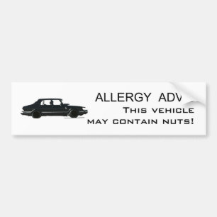 Adesivo Para Carro Conselho da alergia
