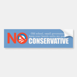 Adesivo Para Carro Conservador Bumpersticker da velha escola