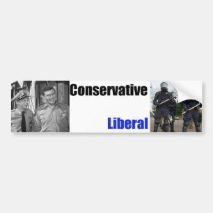 Adesivo Para Carro Conservador ou liberal